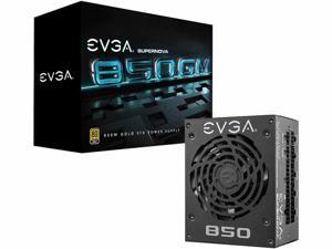 EVGA Supernova 850 GM, 80 Plus Gold 850W, Fully Modular, ECO Mode with FDB Fan, 10 Year Warranty, Includes Power ON Self Tester, SFX Form Factor, Power Supply 123-GM-0850-X1