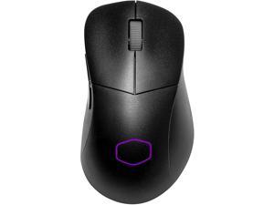Cooler Master MM731 Black Gaming Mouse with Adjustable 19,000 DPI, 2.4GHz and Bluetooth Wireless, PTFE Feet, RGB Lighting and MasterPlus+ Software