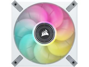 CORSAIR iCUE ML120 RGB ELITE Premium 120mm PWM Magnetic Levitation Fan - White CO-9050116-WW