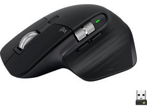 Logitech  MX Master 3S Wireless Laser Mouse with Ultrafast Scrolling  Black