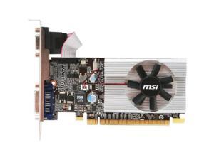 MSI GeForce 210 1GB DirectX 10.1 N210-MD1G/D3 64-Bit DDR3 PCI Express 2.0 x16 HDCP Ready Low Profile Ready Video Graphics Card