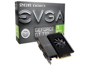EVGA GT 710 2GB DDR3 64bit Single Slot, Dual DVI 02G-P3-2717-KR EVGA GT 710 2GB DDR3 64bit Single Slot, Dual DVI 02G-P3-2717-KR
