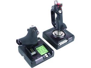 Logitech X52 G Saitek X52 Pro Flight Control System Logitech X52 G Saitek X52 Pro Flight Control System