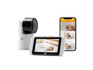 KODAK Cherish C525 Video Baby Monitor with Mobile App - 5 HD Screen - Hi-res Baby Camera with Remote Tilt, Pan and Zoom KODAK Cherish C525 Video Baby Monitor with Mobile App - 5 HD Screen - Hi-res Baby Camera with Remote Tilt, Pan and Zoom