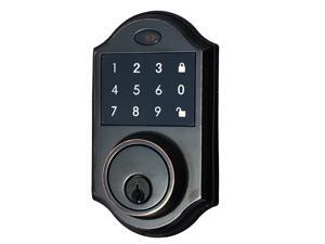 Contemporary Touchscreen Motorized Deadbolt Electronic Keyless Entry Digital Touchpad Keypad Door Lock Contemporary Touchscreen Motorized Deadbolt Electronic Keyless Entry Digital Touchpad Keypad Door Lock