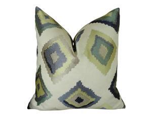 Plutus Native Trail Dew Handmade Throw Pillow, (Double sided 22" x 22") Plutus Native Trail Dew Handmade Throw Pillow, (Double sided 22" x 22")