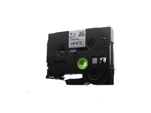 Brother TZe-S211 P-touch Super Strong Label Tape, 6mm (0.25"), Length of 8M, Black on White, Compatible Brother TZe-S211 P-touch Super Strong Label Tape, 6mm (0.25"), Length of 8M, Black on White, Compatible
