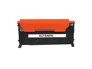 Samsung CLT-C407S CLTC407S 407S Cyan Compatible Toner Cartridge Samsung CLT-C407S CLTC407S 407S Cyan Compatible Toner Cartridge
