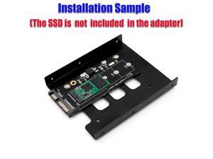 NGFF M.2 Key B SSD to 2.5" SATA Board Adapter with 3.5 HDD Cage and Screw driver NGFF M.2 Key B SSD to 2.5" SATA Board Adapter with 3.5 HDD Cage and Screw driver