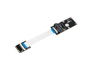 Adapter with 3 FFC Cables, M.2 (NGFF) Key A/E/A+E to Mini PCI-E, Compatible with Half-size and Full Size Mini PCI-E Card Adapter with 3 FFC Cables, M.2 (NGFF) Key A/E/A+E to Mini PCI-E, Compatible with Half-size and Full Size Mini PCI-E Card
