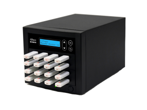 EZ Dupe 1 to 15 USB Drive Duplicator - Pantera Flash Media Storage Cloner & Eraser (DoD Compliant) 35MBps