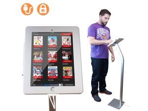 Angel POS iPad Kiosk Floor Stand Enclosure w/ Security Lock & Charging Cable for iPad 2/3/4 Trade Show Conference Exhibition Angel POS iPad Kiosk Floor Stand Enclosure w/ Security Lock & Charging Cable for iPad 2/3/4 Trade Show Conference Exhibition