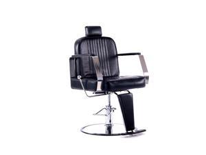 Deluxe Heavy Duty Hydraulic Reclining Barber Salon Chair Styling for Hair Cutting Beauty SPA Equipment Shampoo Tattoo Recline Bed Shaving