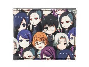 Tokyo Ghoul Chibi Characters Bi-Fold Wallet