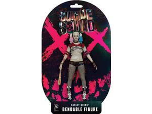 Action Figures - DC Comics - Suicide Squad - Harley Quinn 6" Bendable dc-3964 Action Figures - DC Comics - Suicide Squad - Harley Quinn 6" Bendable dc-3964