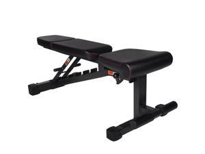 Xmark Comm 12 Position Ergonomic Adjustable Decline Ab Bench