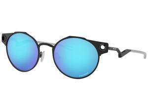 Oakley Deadbolt OO6046-0250 Sunglasses - Satin Light Steel/Prizm Sapphire Oakley Deadbolt OO6046-0250 Sunglasses - Satin Light Steel/Prizm Sapphire