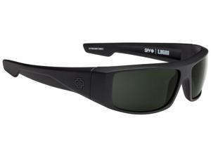 Spy Logan Sunglasses 670939973863 - Soft Matte Black/HD Plus Gray Green