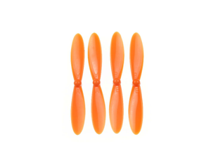Hubsan X4 H107D Black Orange Propeller Blades Props 5x Propellers 3 Pack