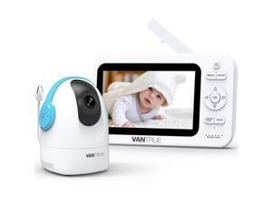 Vantrue A1 Video Baby Monitor, 720P 5 Inches HD Baby Monitor with Camera and Audio, Baby Camera with Remote Pan-Tilt-Zoom, VOX, Two-Way Audio, Night Vision, Temperature Monitor, Lullabies, 980ft Range Vantrue A1 Video Baby Monitor, 720P 5 Inches HD Baby Monitor with Camera and Audio, Baby Camera with Remote Pan-Tilt-Zoom, VOX, Two-Way Audio, Night Vision, Temperature Monitor, Lullabies, 980ft Range