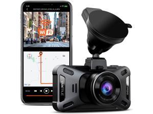 Vantrue X4SG 4K WiFi Dash Cam, 2160P 3" LCD Dash Camera for Cars with Free App, 24/7 Parking Mode, Night Vision, Motion Detection, Lowbitrates Recording, 60FPS, Capacitor, G-Sensor, Support 256GB Max