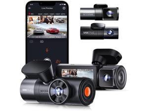 4 Channel WiFi Dash Cam Vantrue N5G 25K1080P1080P1080P Dash Camera Voice Control 24H Parking Mode GPS Buffered Motion Detection IR Night Vision Support 512GB Max