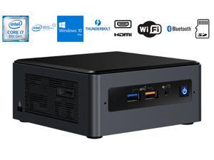 Intel NUC BOXNUC8I7BEH1 Home and Business Desktop Black (Intel i7-8559U 4-Core, 64GB RAM, 1TB m.2 SATA SSD, Intel Iris Plus 655, Wifi, Bluetooth, 4xUSB 3.1, 1xHDMI, SD Card, Win 10 Pro) Intel NUC BOXNUC8I7BEH1 Home and Business Desktop Black (Intel i7-8559U 4-Core, 64GB RAM, 1TB m.2 SATA SSD, Intel Iris Plus 655, Wifi, Bluetooth, 4xUSB 3.1, 1xHDMI, SD Card, Win 10 Pro)