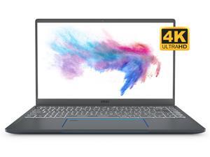 MSI Prestige 14 A10SC-021 Home and Entertainment Laptop (Intel i7-10710U 6-Core, 16GB RAM, 1TB SSD, 14.0" 4K UHD (3840x2160), NVIDIA GTX 1650 [Max-Q], Fingerprint, Wifi, Bluetooth, Webcam, Win 10 Pro)