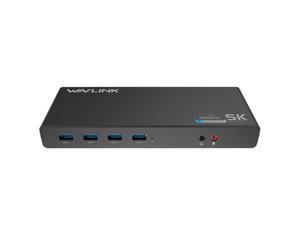 WAVLINK USB-C Dual 4K Docking Station UG69DK1 (6x USB-A 3.0, 2x DisplayPort, 2x HDMI, 1x USB-C, 1x RJ45) WAVLINK USB-C Dual 4K Docking Station UG69DK1 (6x USB-A 3.0, 2x DisplayPort, 2x HDMI, 1x USB-C, 1x RJ45)