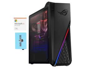 ASUS ROG Strix GA15 Gaming & Entertainment Desktop PC Black (AMD