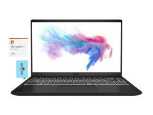 MSI Modern Home & Business Laptop (Intel i3-10110U 2-Core, 8GB RAM, 128GB SSD, 14.0" Full HD (1920x1080), Intel UHD, Wifi, Bluetooth, Webcam, 1xHDMI, Win 10 Home) with Microsoft 365 Personal , Hub MSI Modern Home & Business Laptop (Intel i3-10110U 2-Core, 8GB RAM, 128GB SSD, 14.0" Full HD (1920x1080), Intel UHD, Wifi, Bluetooth, Webcam, 1xHDMI, Win 10 Home) with Microsoft 365 Personal , Hub
