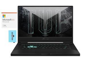 ASUS TUF DASH F15 Gaming and Entertainment Laptop (Intel i7-11370H 4-Core, 16GB RAM, 512GB SSD, 15.6" Full HD (1920x1080), NVIDIA RTX 3060, Wifi, Win 10 Home) with Microsoft 365 Personal , Hub