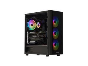 Velztorm Archux CTO Gaming Desktop PC Black (AMD Ryzen 7-5700X 8-Core, 16GB DDR4, 1TB PCIe SSD, GeForce RTX 3080 10GB, 120mm AIO, RGB Fans, 750W PSU, Win 10 Pro) VELZ0001