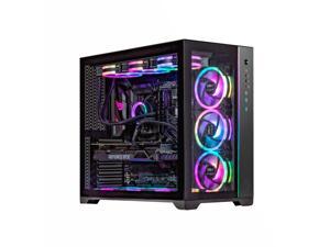 Velztorm Nox Custom Built Gaming Desktop PC Abyss Black (AMD Ryzen 5 5600X 6-Core, 16GB RAM, 512GB PCIe SSD, NVIDIA GeForce RTX 3060, Wifi, 2xUSB 3.0, 1xHDMI, 1 Display Port (DP), Win 10 Pro)
