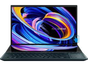 ASUS ZenBook Pro Duo 15 Gaming & Entertainment Laptop (Intel i9-11900H 8-Core, 15.6" 60Hz Touch 4K Ultra HD (3840x2160), NVIDIA GeForce RTX 3080, 32GB RAM, 1TB SSD, Backlit KB, Wifi, Win 11 Pro)