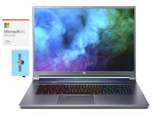 Acer Triton 500 SE-16 Gaming & Business Laptop (Intel i7-11800H 8-Core, 16.0" 165Hz Wide QXGA (2560x1600), NVIDIA RTX 3070, 16GB RAM, Win 10 Home) with Microsoft 365 Personal , Hub