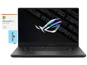 ASUS ROG Zephyrus G15 Gaming & Entertainment Laptop (AMD Ryzen 9 5900HS 8-Core, 15.6" 165Hz 2K Quad HD (2560x1440), NVIDIA RTX 3060, 16GB RAM, Win 10 Home) with Microsoft 365 Personal , Hub