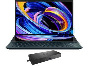 ASUS ZenBook Pro Duo 15 Gaming  Business Laptop Intel i911900H 8Core 156 60Hz Touch Full HD 1920x1080 NVIDIA RTX 3060 32GB RAM 1TB SSD Win 11 Pro with Thunderbolt Dock WD19TBS