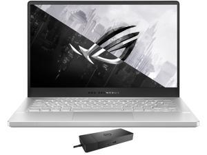 ASUS ROG Zephyrus G14 GA401Q Gaming & Entertainment Laptop (AMD Ryzen 7 5800HS 8-Core, 14.0" 144Hz Full HD (1920x1080), GeForce RTX 3060, 16GB RAM, 512GB SSD, Win 11 Home) with WD19S 180W Dock
