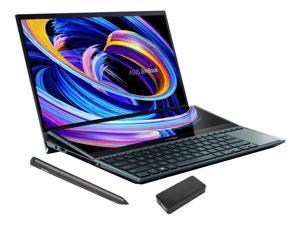ASUS ZenBook Pro Duo 15 UX582ZM Gaming  Business Laptop Intel i712700H 14Core 156 60Hz Touch 4K Ultra HD 3840x2160 GeForce RTX 3060 16GB LPDDR5 4800MHz RAM Win 11 Home with DV4K Dock
