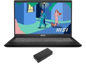 MSI Modern 15 Gaming  Business Laptop Intel i71255U 10Core 156 60 Hz Full HD 1920x1080 Intel Iris Xe 16GB RAM 512GB SSD Backlit KB Wifi USB 32 HDMI Win 11 Home with DV4K Dock