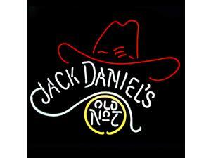 Fashion Neon Sign Jack Daniel's Old No.7 Cowboys Hat Handcrafted Real Glass Lamp Neon Light Neon Sign Beerbar Sign Neon Beer Sign 17x13 Fashion Neon Sign Jack Daniel's Old No.7 Cowboys Hat Handcrafted Real Glass Lamp Neon Light Neon Sign Beerbar Sign Neon Beer Sign 17x13