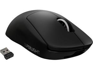 Logitech G PRO X Superlight Lightspeed Wireless Optical Gaming Mouse with 5 Programmable Buttons, Hero 25K Sensor PC/Mac Compatible (910-005878) - Black