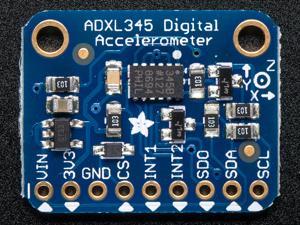 Adafruit ADXL345 - Triple-Axis Accelerometer (+-2g/4g/8g/16g) w/ I2C/SPI