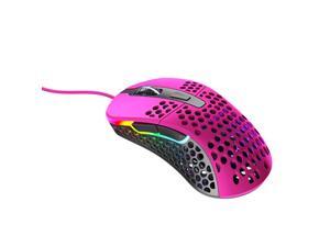 Xtrfy M4 RGB Lightweight Mouse - Pink
