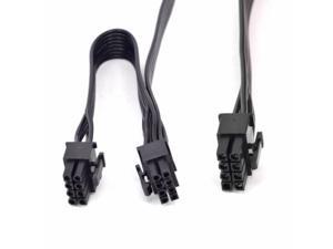 PSU 8Pin to Dual 8pin(6+2) Pin PCIe Modular Power Supply Cable for Corsair RM X