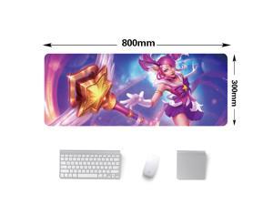 Locking Edge mousepad non-slip gaming mouse pad soft computer table mat for league of legends
