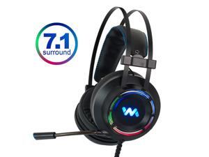 7.1 Gaming Headset Headphones with Microphone for PC Computer for Xbox One Professional Gamer Surround Sound RGB Light 7.1 Gaming Headset Headphones with Microphone for PC Computer for Xbox One Professional Gamer Surround Sound RGB Light