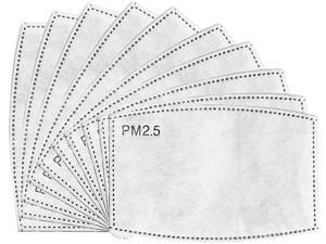 Activated Carbon Face Masks Filter Insert | 5 Layer of Protection with Meltblown Non-Woven Cloth & Carbon Activated filter | Replaceable Anti-Haze Filter (10 pcs) Activated Carbon Face Masks Filter Insert | 5 Layer of Protection with Meltblown Non-Woven Cloth & Carbon Activated filter | Replaceable Anti-Haze Filter (10 pcs)