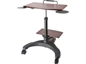 DoubleSight Displays DS-630MC Laptop Cart with Printer Shelf DS630MC DoubleSight Displays DS-630MC Laptop Cart with Printer Shelf DS630MC